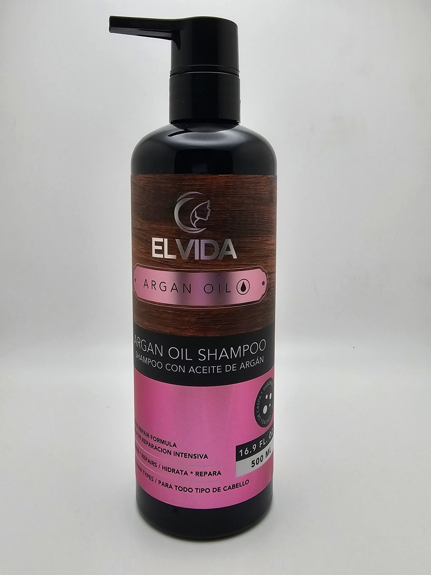 ELVIDA  ACEITE DE ARGAN /   ARGAN  OIL ( INTENSIVE REPAIR FORMULA / FORMULA DE REPARACION HAIR CARE KIT SULFATE-FREE; PARABEN-FREE; CRUELTY- FREE; AND ORGANIC INGREDIENTS