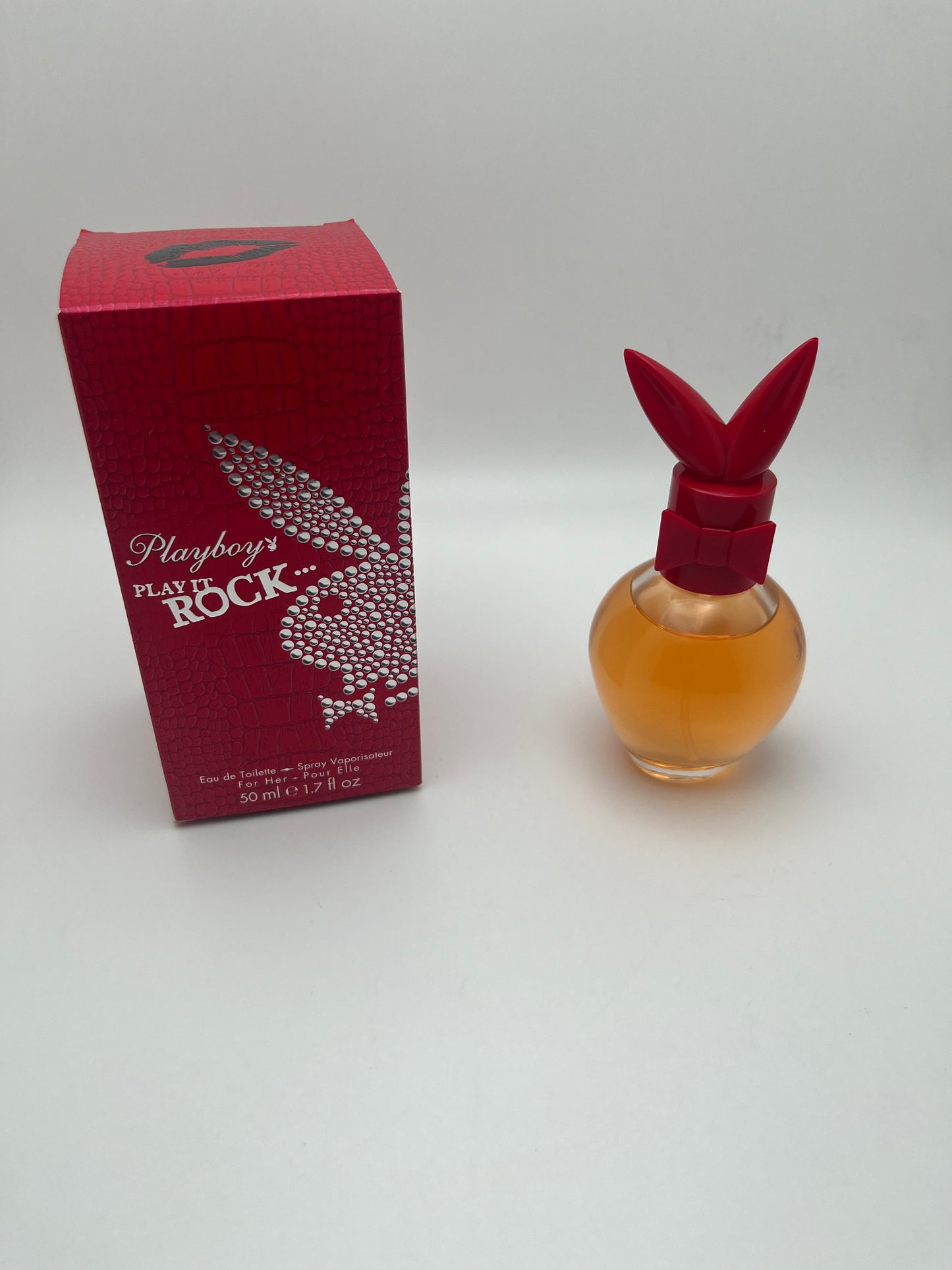 PLAYBOY'S PLAY IT ROCK Eau de Toilette  SPRAY VAPORISATEUR FOR HER - POUR ELLE 50 ml e 1.7 fl oz
