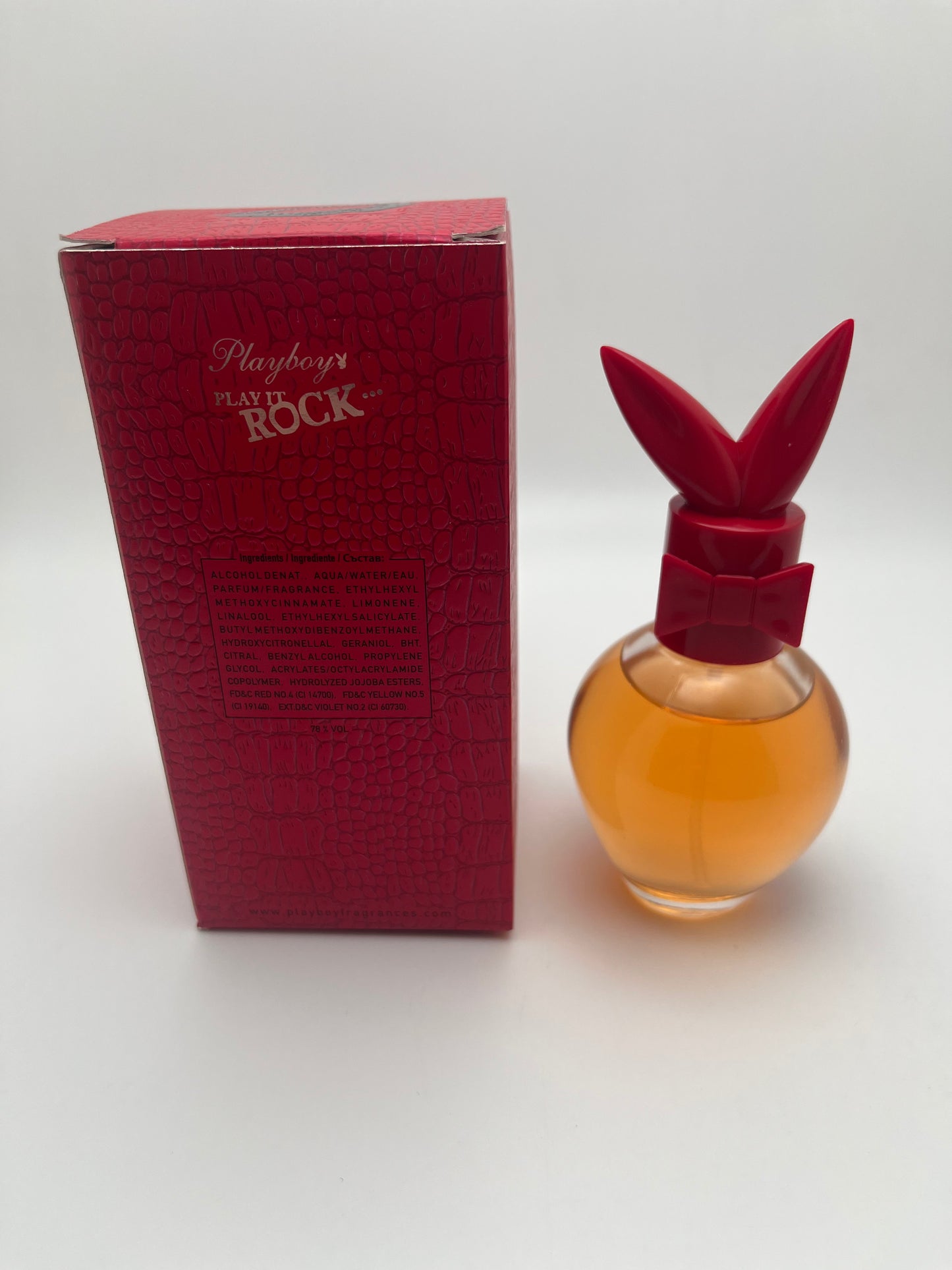 PLAYBOY'S PLAY IT ROCK Eau de Toilette  SPRAY VAPORISATEUR FOR HER - POUR ELLE 50 ml e 1.7 fl oz