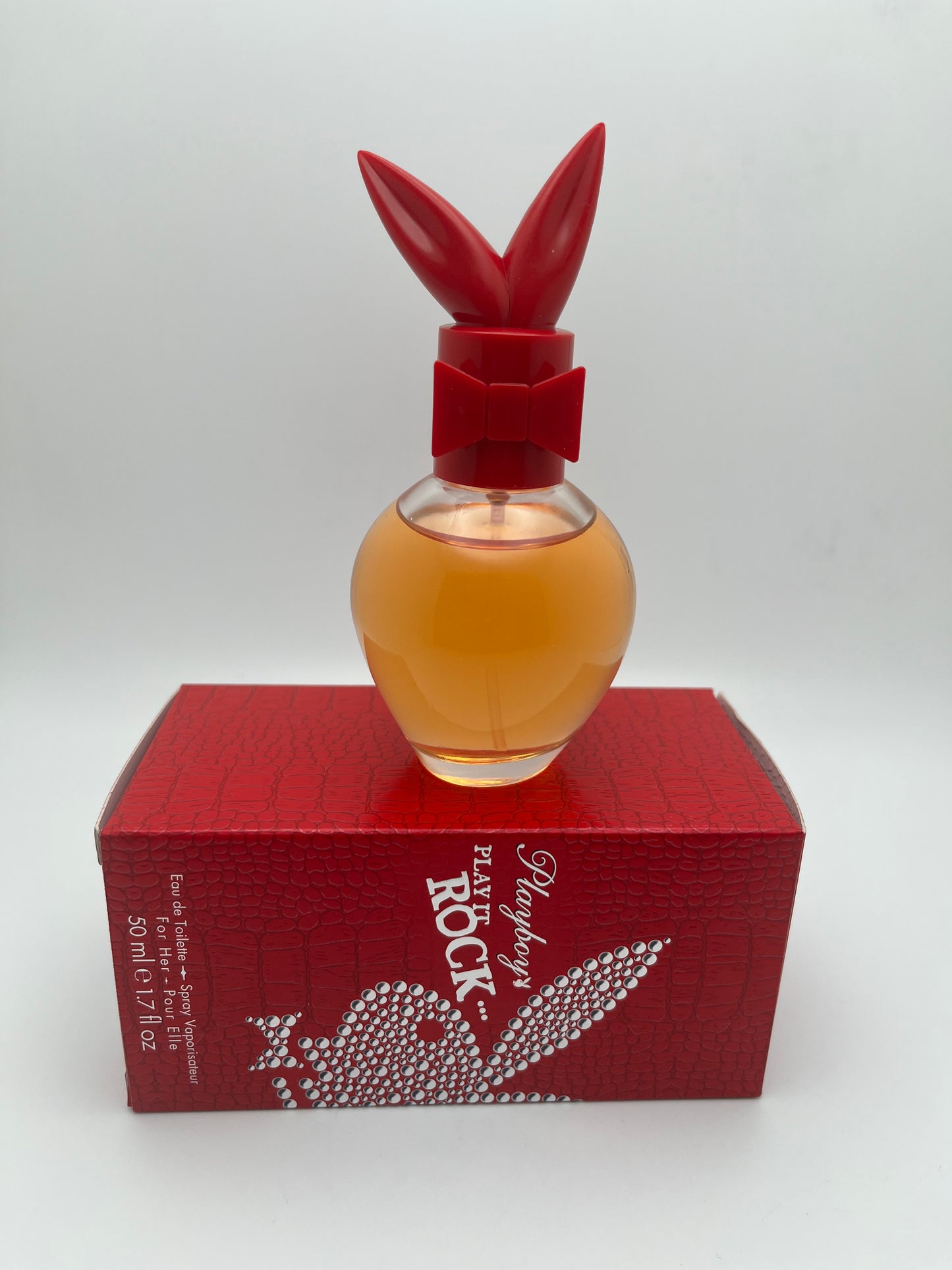 PLAYBOY'S PLAY IT ROCK Eau de Toilette  SPRAY VAPORISATEUR FOR HER - POUR ELLE 50 ml e 1.7 fl oz