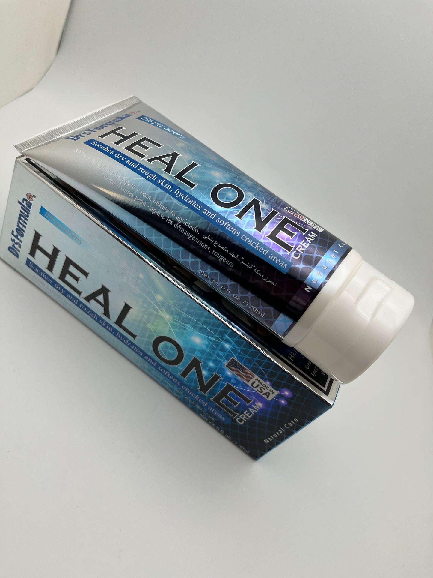 DR'S FORMULA HEAL ONE CREAM NATURAL CARE NET. wt. 6 fl. oz. / 170ml