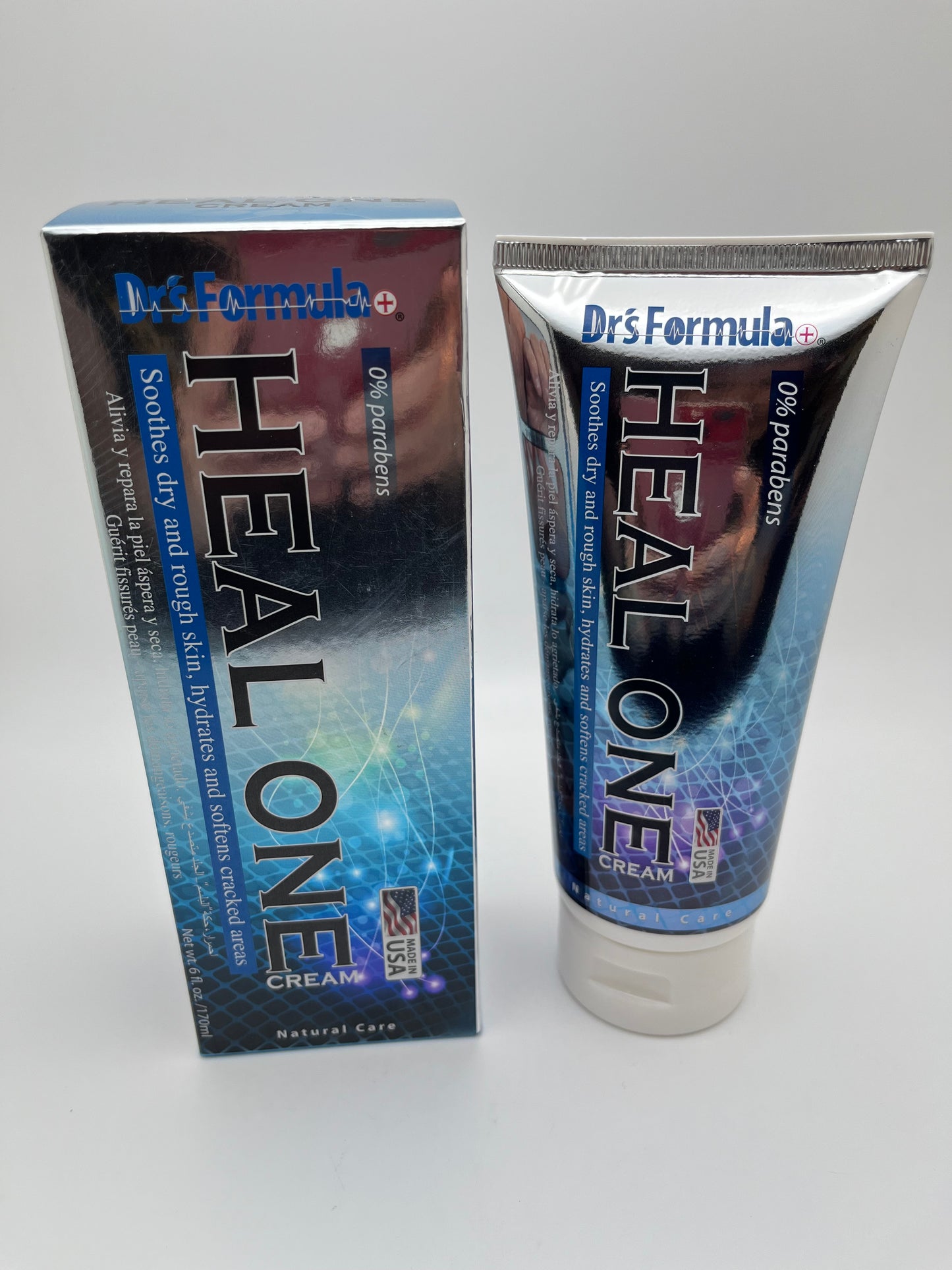 DR'S FORMULA HEAL ONE CREAM NATURAL CARE NET. wt. 6 fl. oz. / 170ml