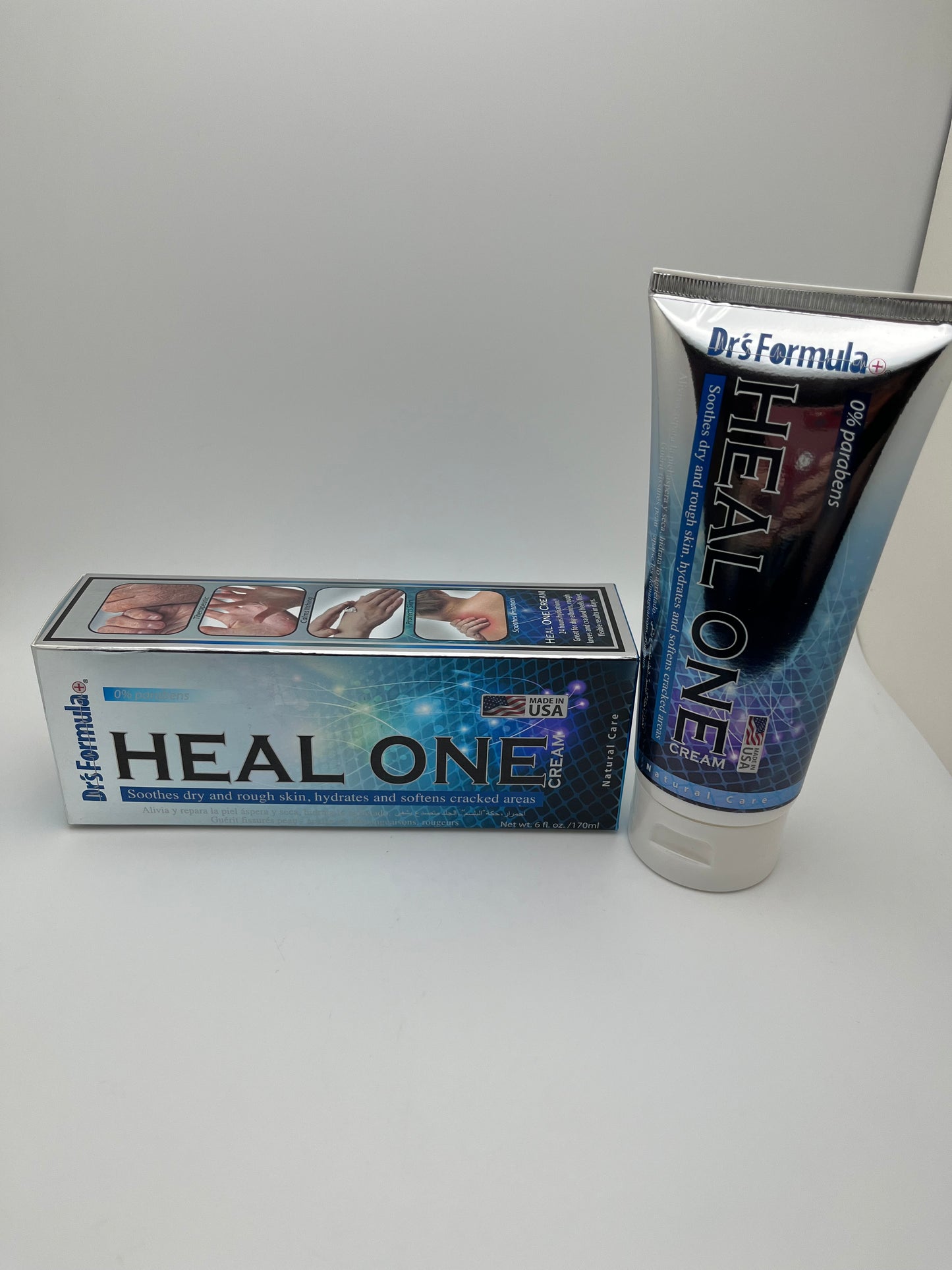 DR'S FORMULA HEAL ONE CREAM NATURAL CARE NET. wt. 6 fl. oz. / 170ml