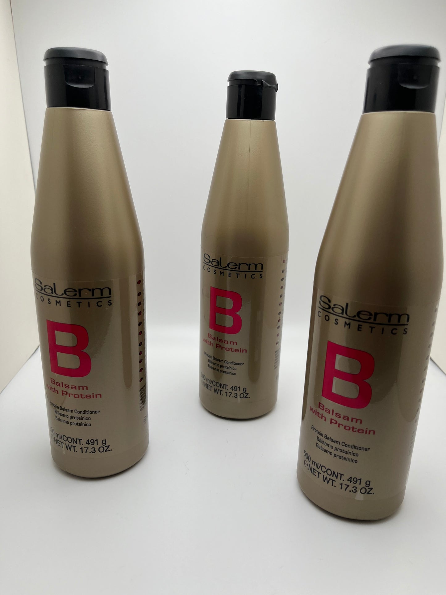 SALERM COSMETICS B BALSEM CONDITIONER 500 ml/CONT. 491 g e NET WT. 17.3 OZ