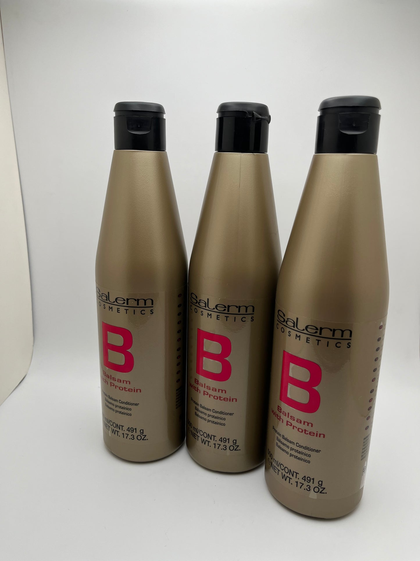 SALERM COSMETICS B BALSEM CONDITIONER 500 ml/CONT. 491 g e NET WT. 17.3 OZ