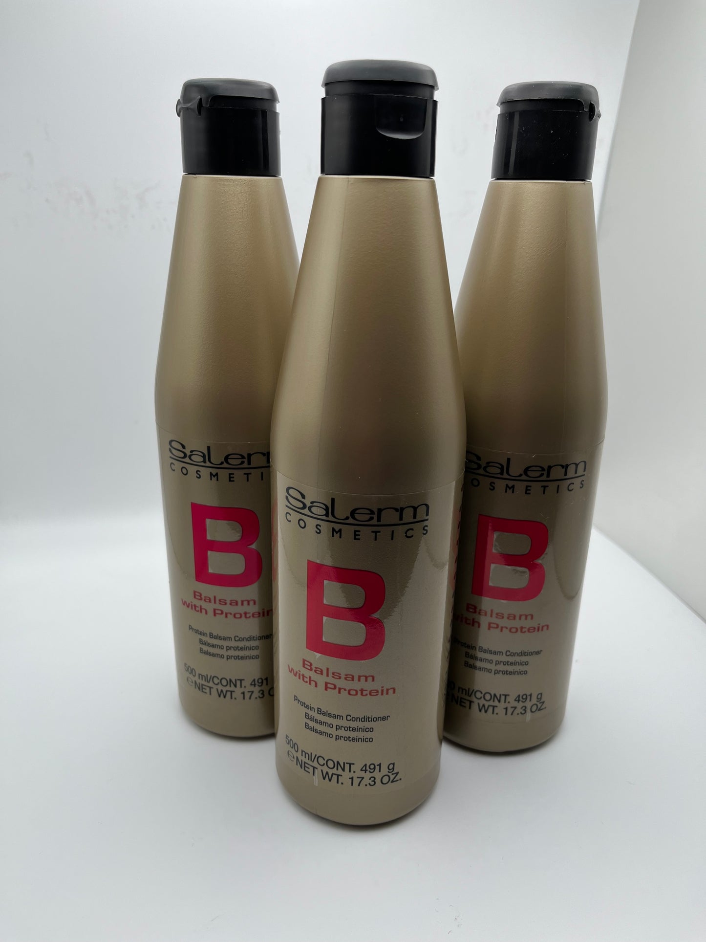 SALERM COSMETICS B BALSEM CONDITIONER 500 ml/CONT. 491 g e NET WT. 17.3 OZ