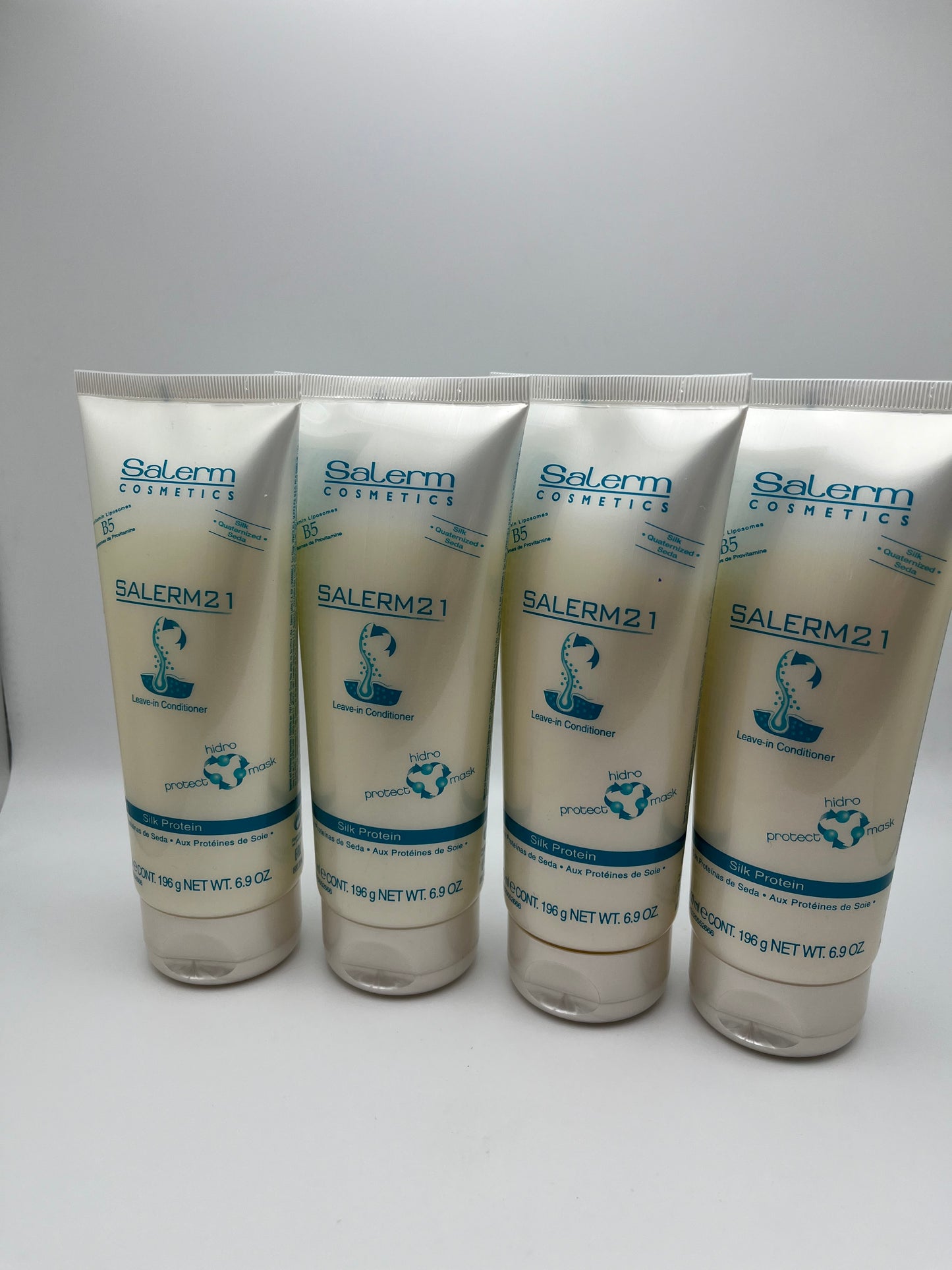 SALERM COSMETICS SALERM 21 LEAVE-IN CONDITIONER SILK PROTIEN 200ml e CONT. 196 g NET  WT. 6.9 OZ