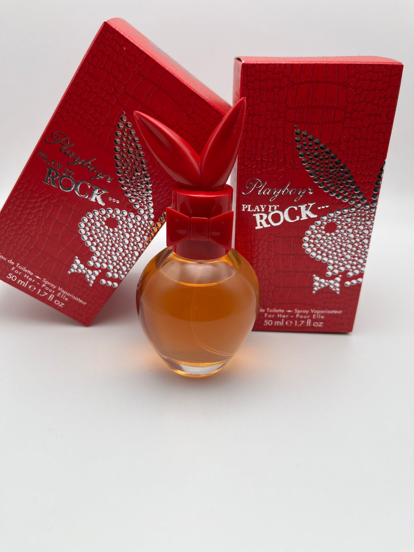 PLAYBOY'S PLAY IT ROCK Eau de Toilette  SPRAY VAPORISATEUR FOR HER - POUR ELLE 50 ml e 1.7 fl oz